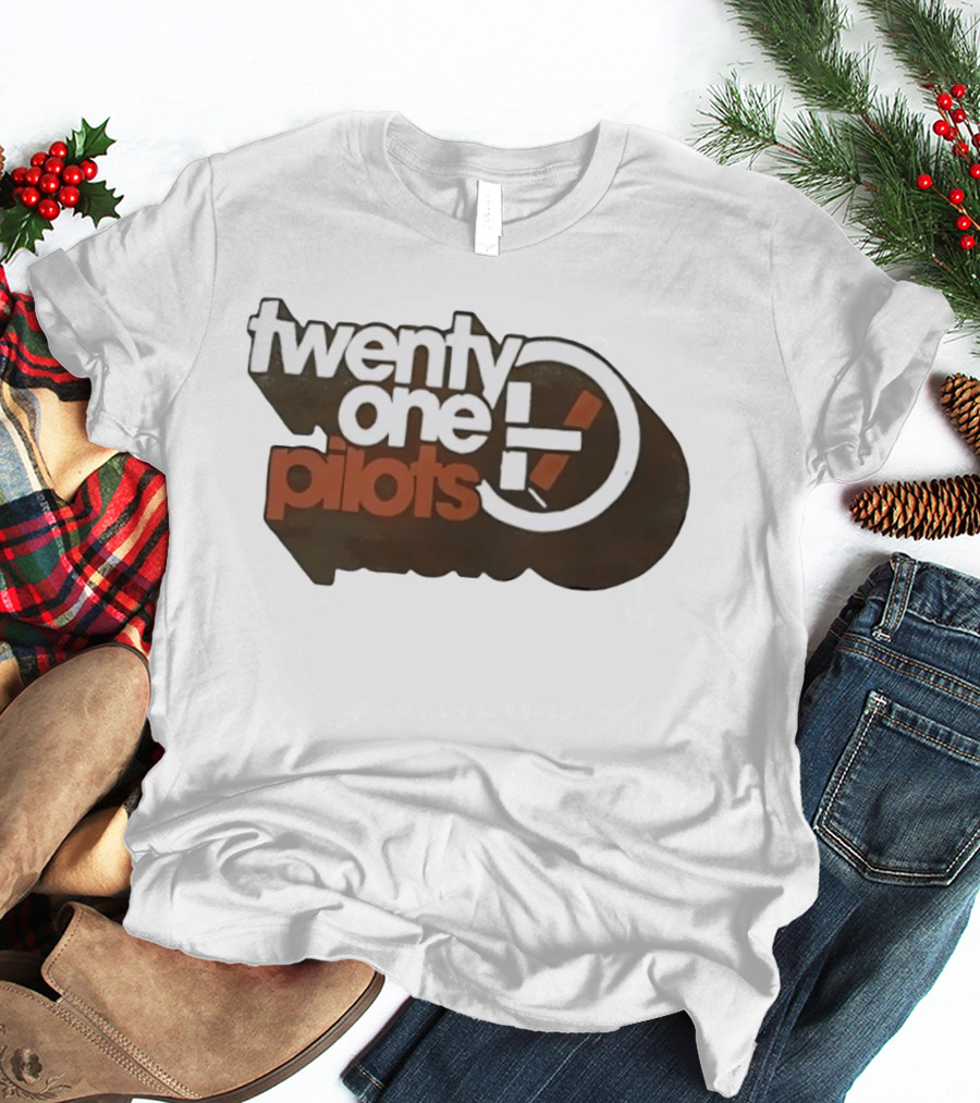 Twenty One Pilots Logo Alternative Rock Band Merchandise T-Shirt