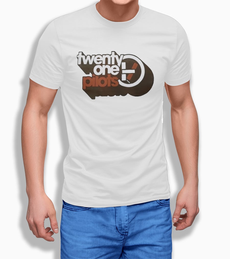 Twenty One Pilots Logo Alternative Rock Band Merchandise T-Shirt