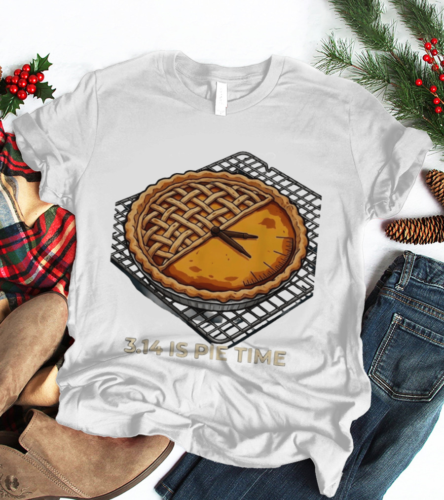 Pi Day 3.14 Is Pie Time Math Mathematics T-Shirt
