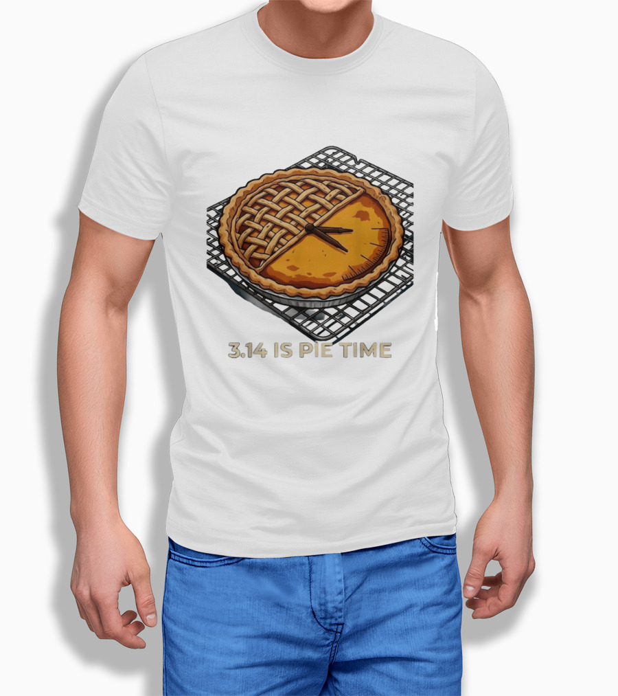 Pi Day 3.14 Is Pie Time Math Mathematics T-Shirt
