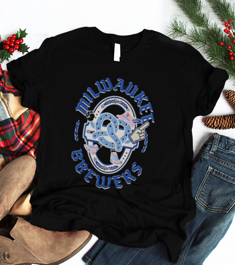 Milwaukee Brewers Oktoberfest 2026 Bavarian Pretzel Mascot Celebration T-Shirt