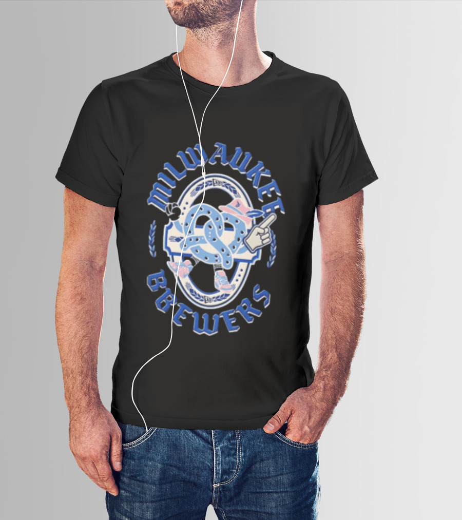 Milwaukee Brewers Oktoberfest 2026 Bavarian Pretzel Mascot Celebration T-Shirt