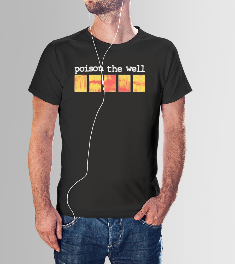 Poison The Well Five Square Grunge Aesthetic T-Shirt