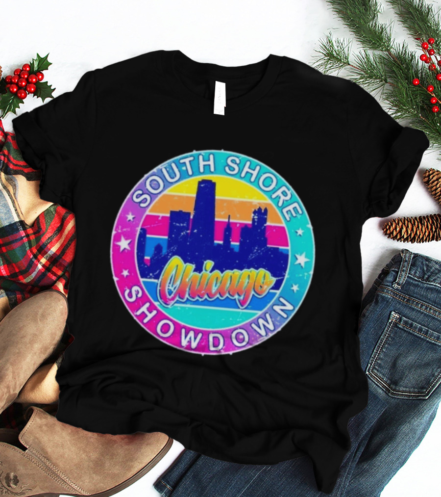 South Shore Showdown Chicago Skyline T-Shirt