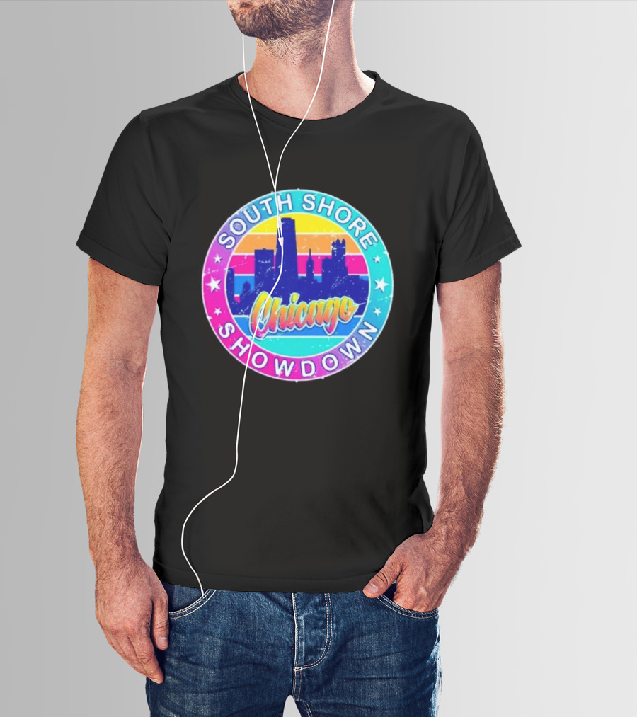 South Shore Showdown Chicago Skyline T-Shirt
