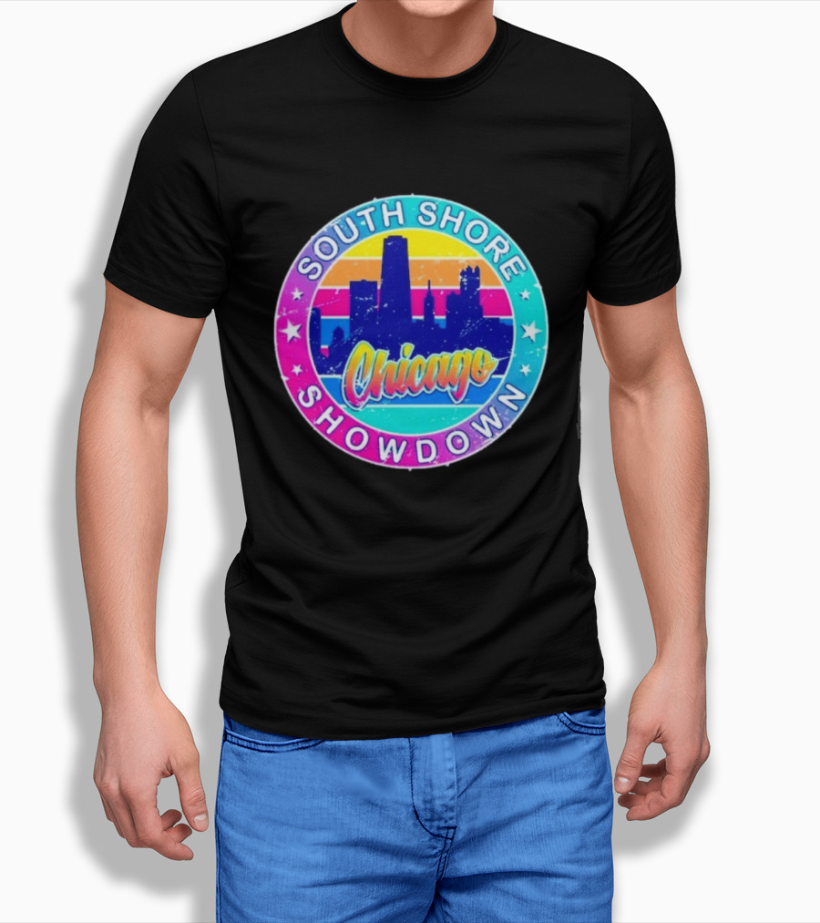 South Shore Showdown Chicago Skyline T-Shirt