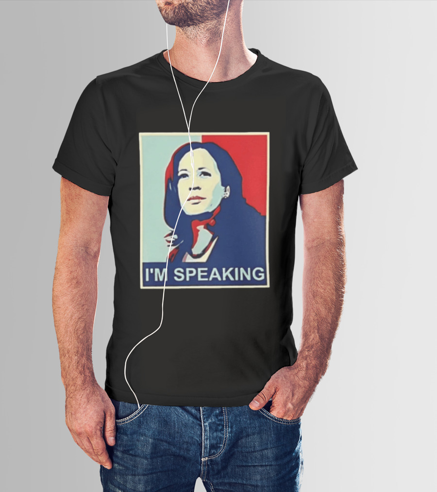 Kamala Harris I'm Speaking Retro Pop T-Shirt