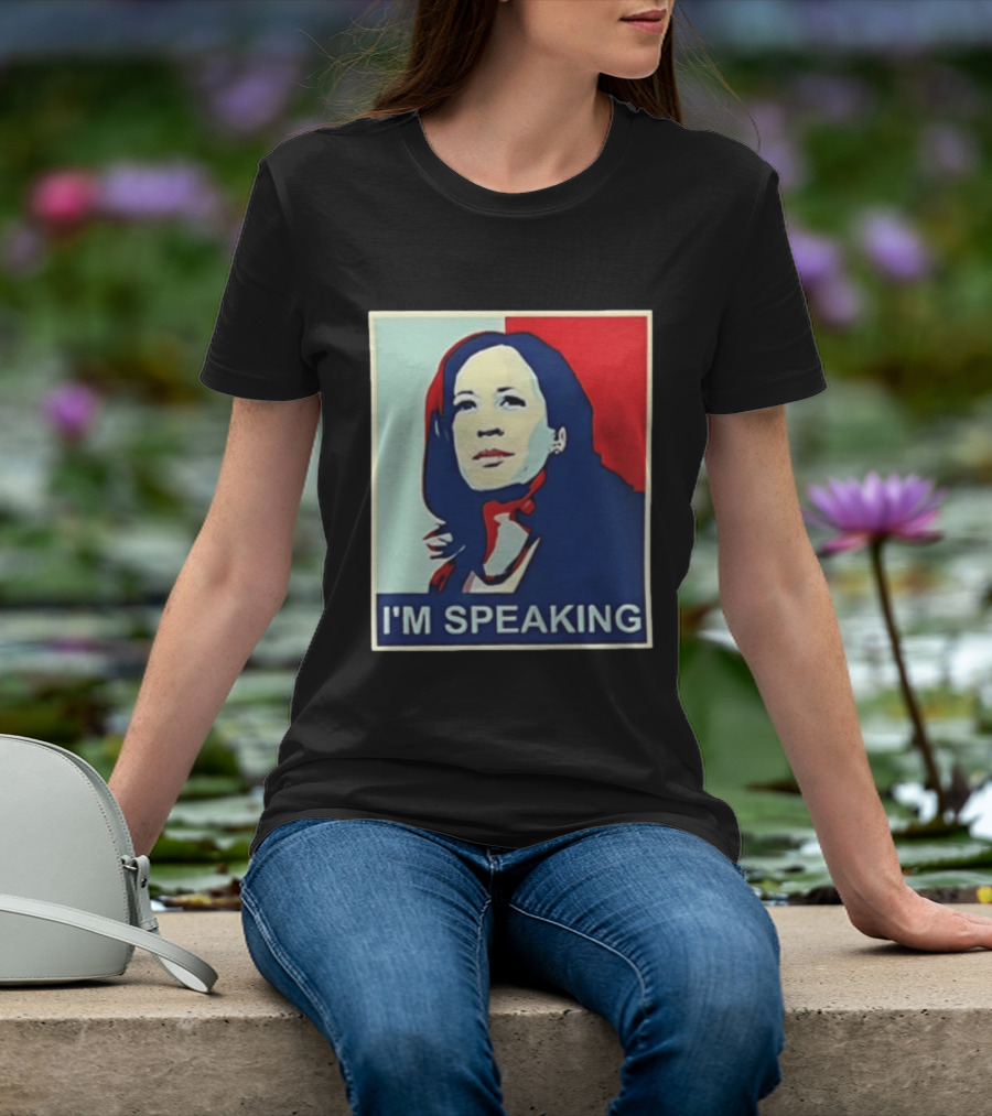 Kamala Harris I'm Speaking Retro Pop T-Shirt
