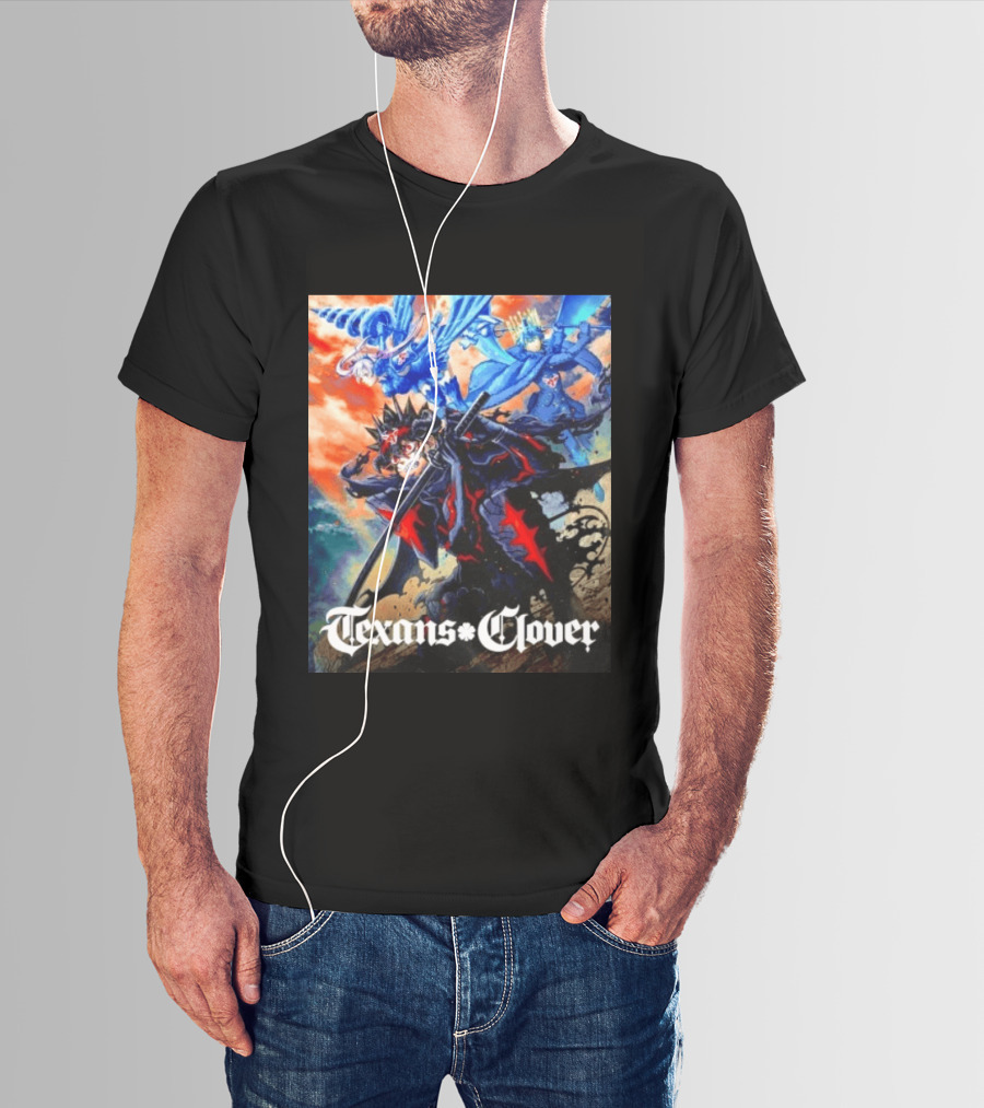 Texans Clover Asta Yuno Noelle Silva Anime T-Shirt