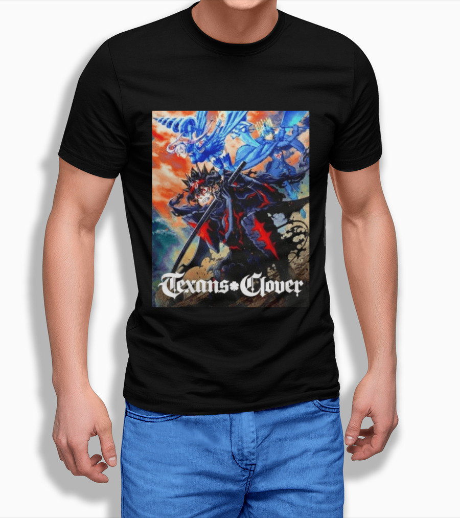 Texans Clover Asta Yuno Noelle Silva Anime T-Shirt