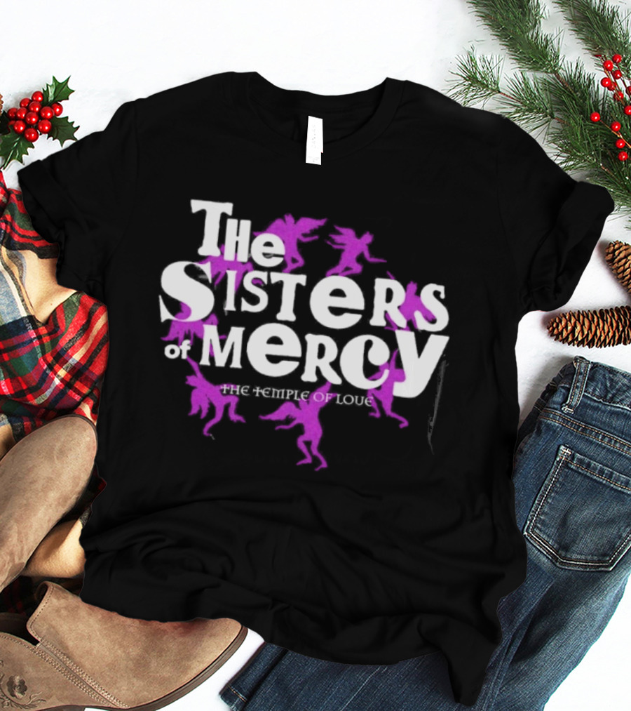 The Sisters Of Mercy The Temple Of Love Purple Angels T-Shirt