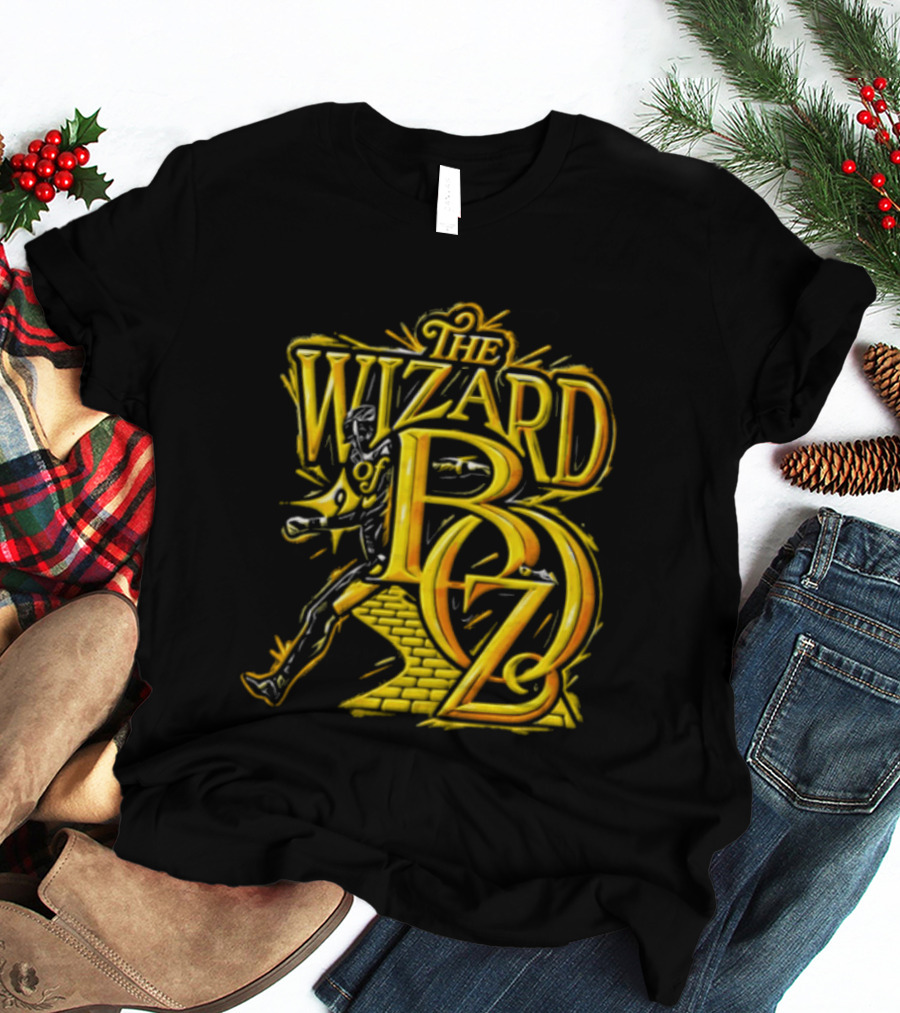 The Wizard Of Boz 9 Pittsburgh Steelers Football Magic T-Shirt