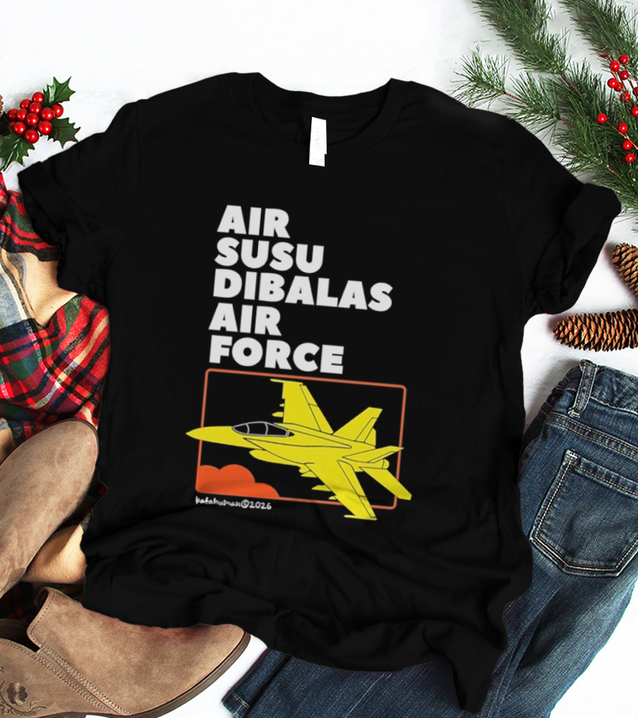 Air Susu Dibalas Air Force Fighter Jet Indonesian Pun T-Shirt
