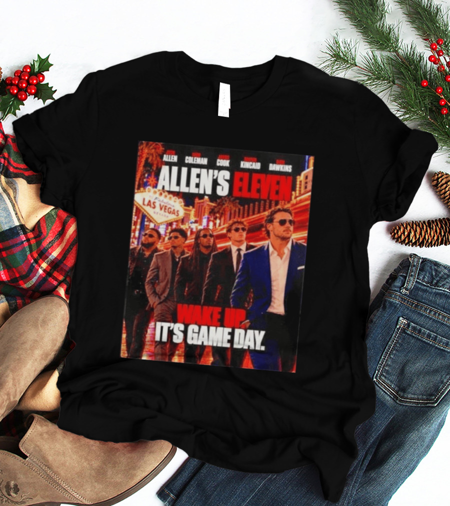 Allen's Eleven Wake Up It's Game Day Las Vegas T-Shirt