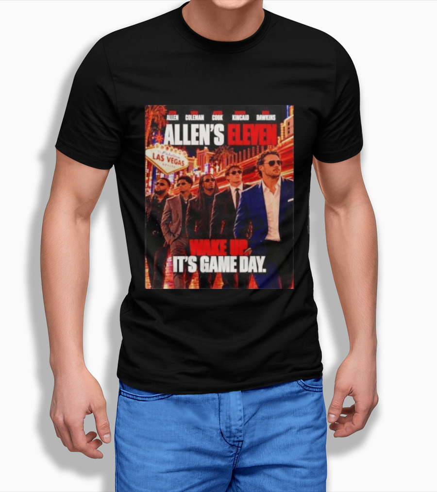 Allen's Eleven Wake Up It's Game Day Las Vegas T-Shirt