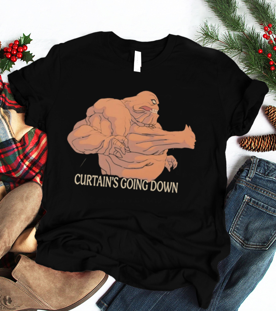 Curtain's Going Down Clayface DC Comics T-Shirt