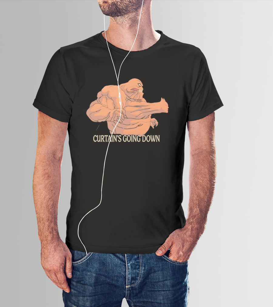 Curtain's Going Down Clayface DC Comics T-Shirt