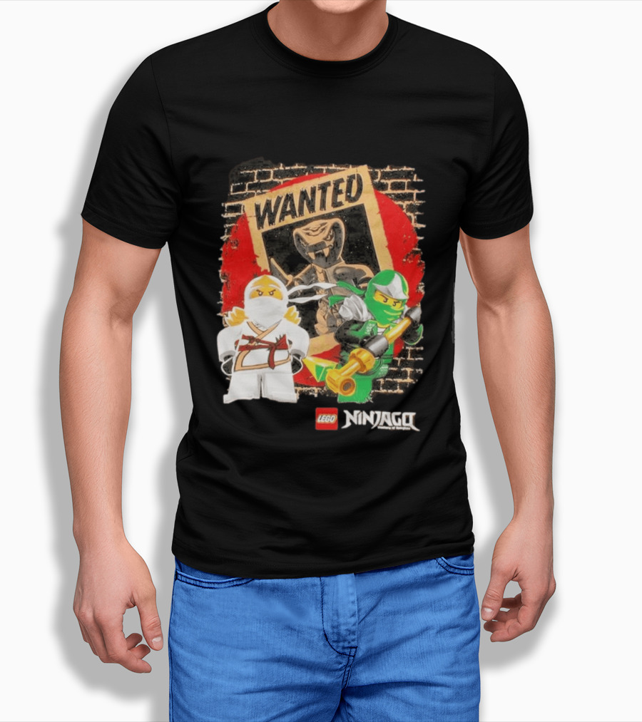 LEGO Ninjago Wanted Duo Youth Character Battle Scene T-Shirt