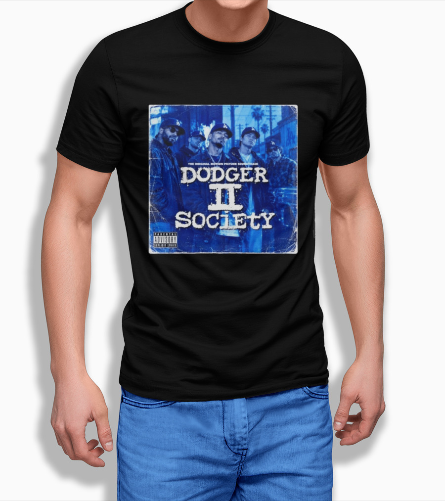 Dodger II Society The Original Motion Picture Soundtrack Urban Crew T-Shirt