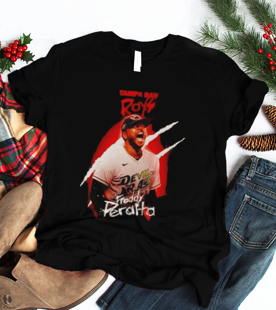 Freddy Peralta Tampa Bay Devil Rays MLB Devil Rays T-Shirt