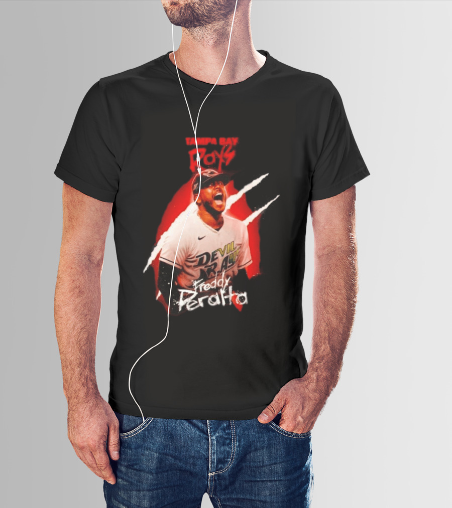 Freddy Peralta Tampa Bay Devil Rays MLB Devil Rays T-Shirt