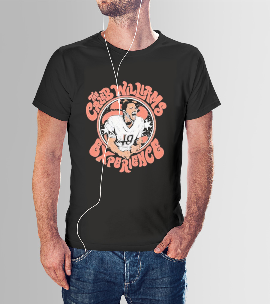 Chicago Bears Caleb Williams Experience NFLPA Football T-Shirt