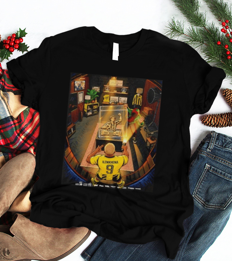 Ilenikhena No 9 Ittihad Club Saudi Pro League Fan Celebration T-Shirt