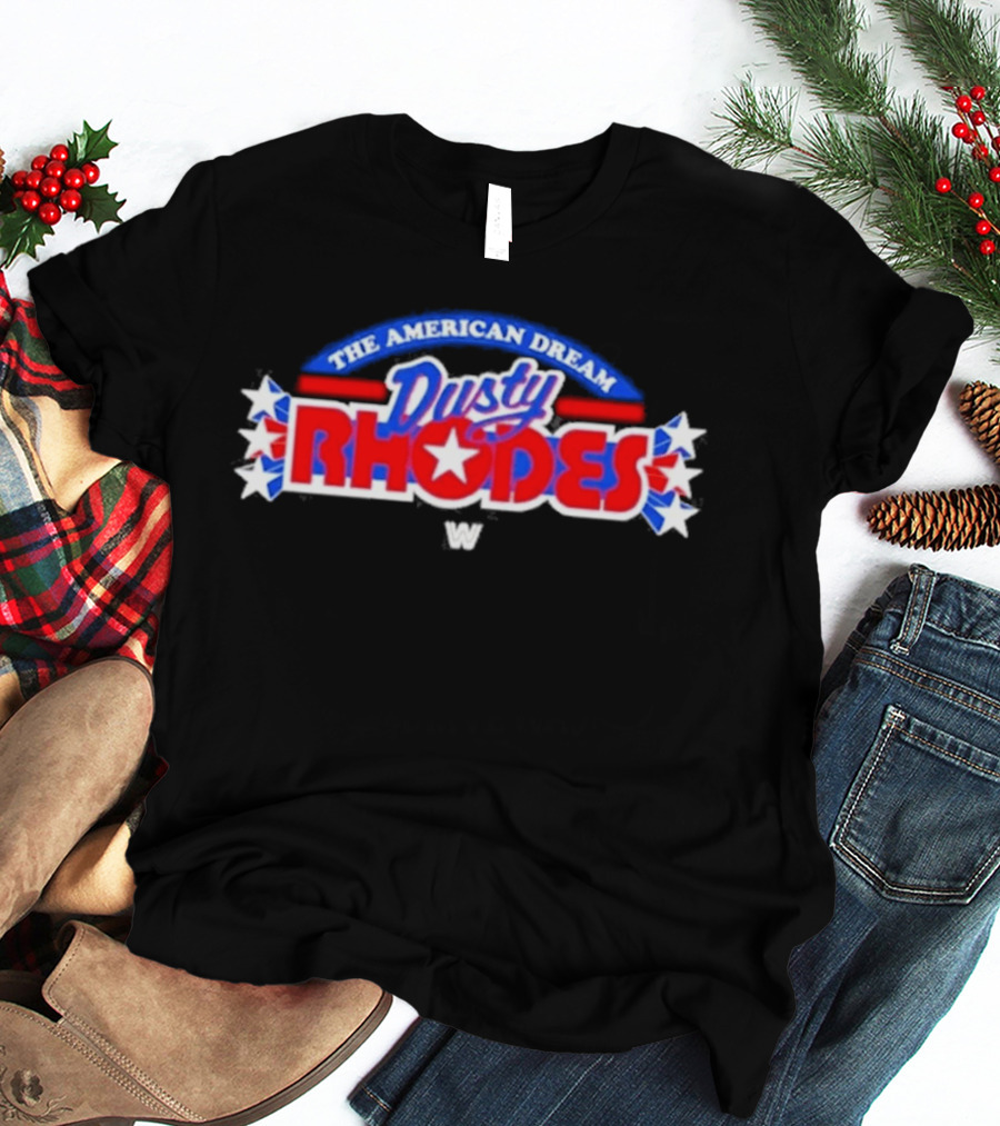 The American Dream Dusty Rhodes WWE Wrestling Star T-Shirt