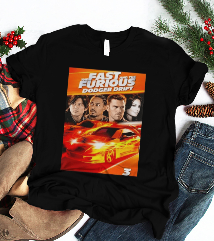 The Fast And The Furious Dodger Drift 3 T-Shirt