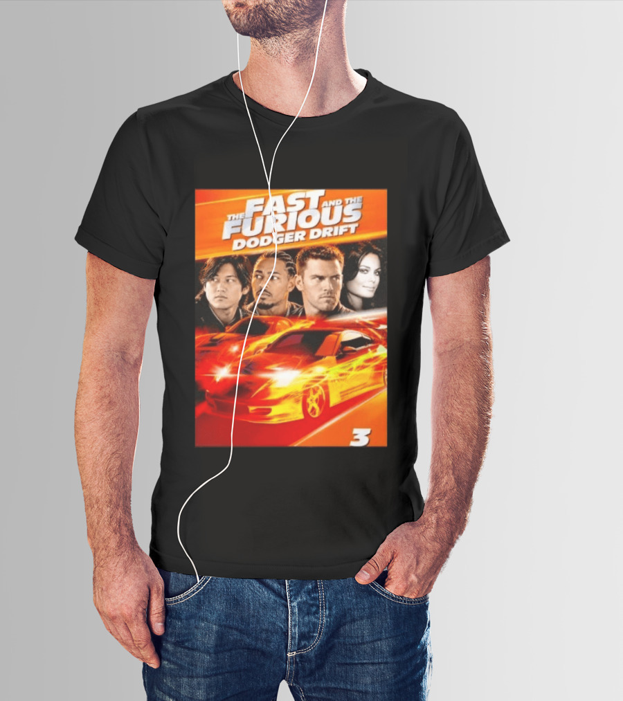The Fast And The Furious Dodger Drift 3 T-Shirt
