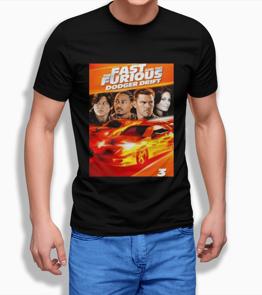 The Fast And The Furious Dodger Drift 3 T-Shirt