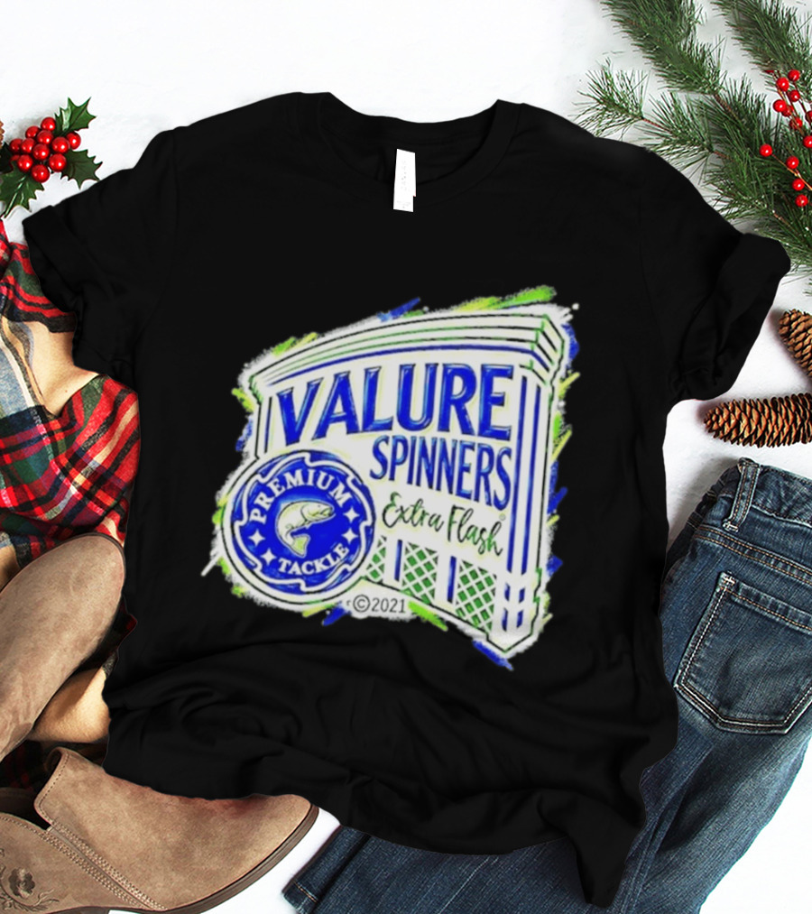 Value Spinners Premium Tackle Extra Flash 2021 T-Shirt