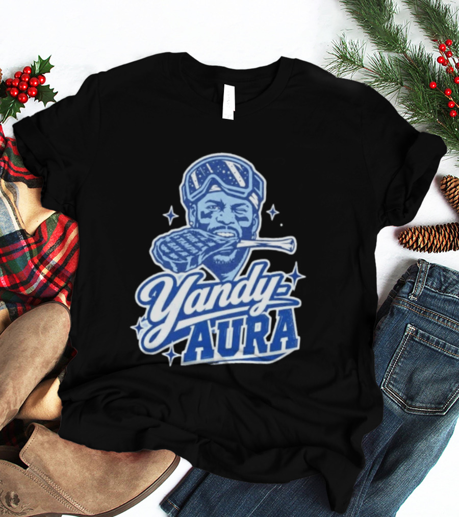 Yandy Aura Tampa Bay MLB Baseball T-Shirt