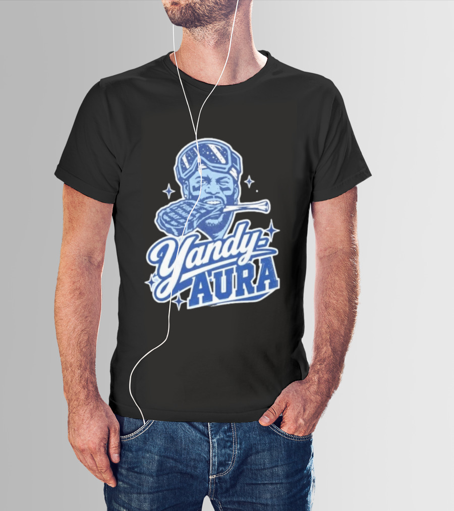 Yandy Aura Tampa Bay MLB Baseball T-Shirt