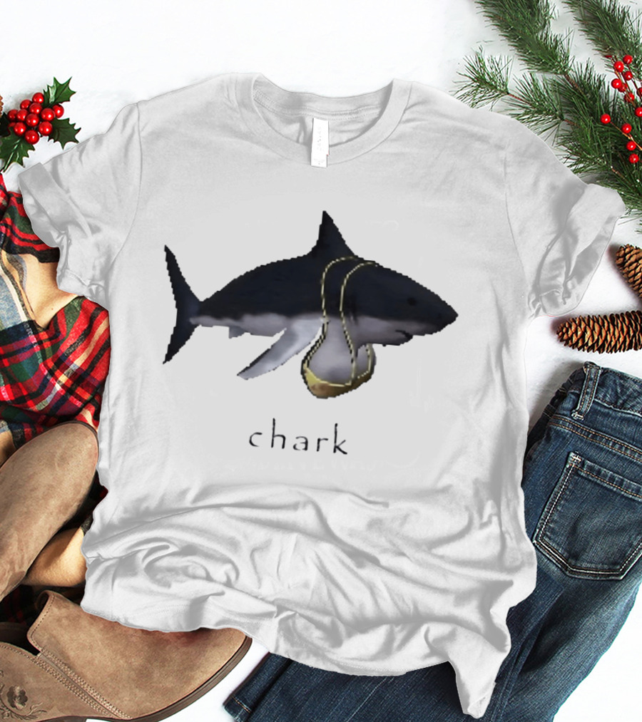 Chark Shark Bikini Humor Image T-Shirt