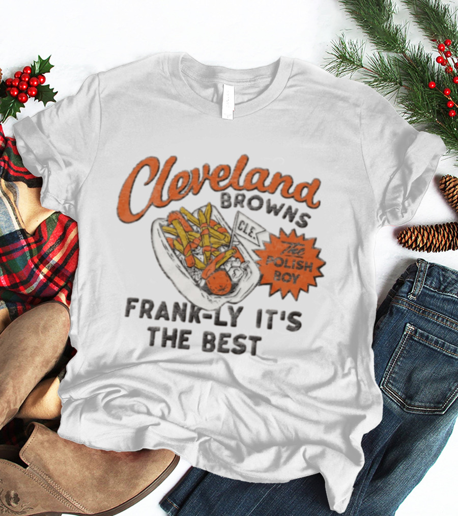Cleveland Browns Polish Boy Frankly It's The Best CLE Football T-Shirt