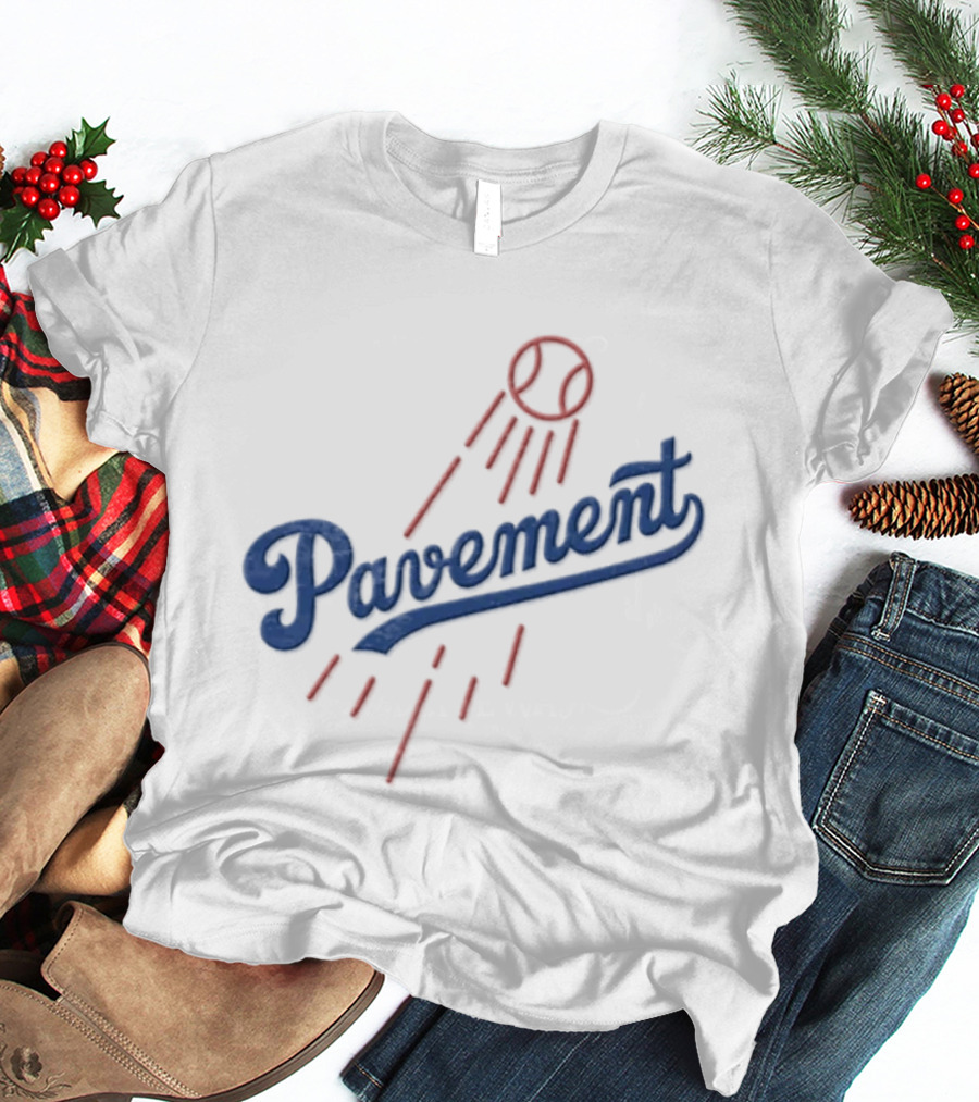 Pavement Indie Rock 90s Baseball Aesthetic T-Shirt