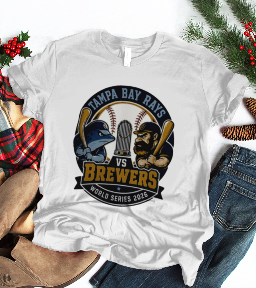 Tampa Bay Rays Vs Brewers World Series 2026 T-Shirt