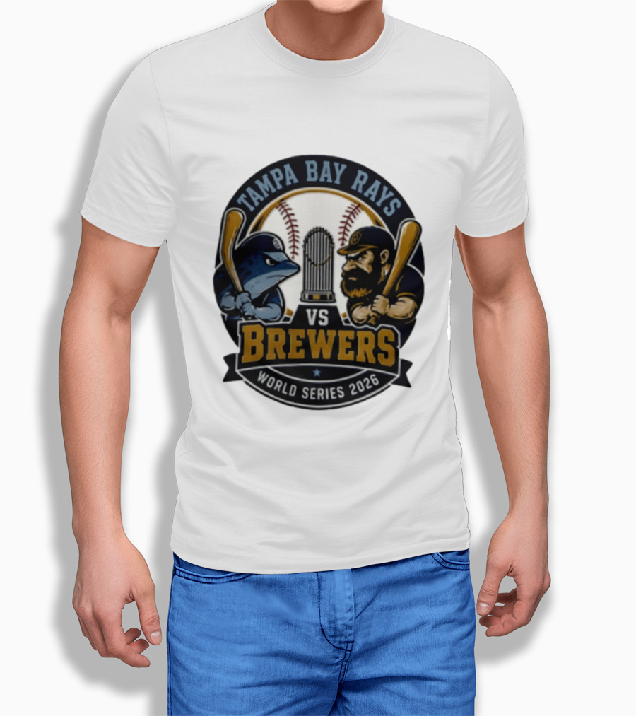 Tampa Bay Rays Vs Brewers World Series 2026 T-Shirt