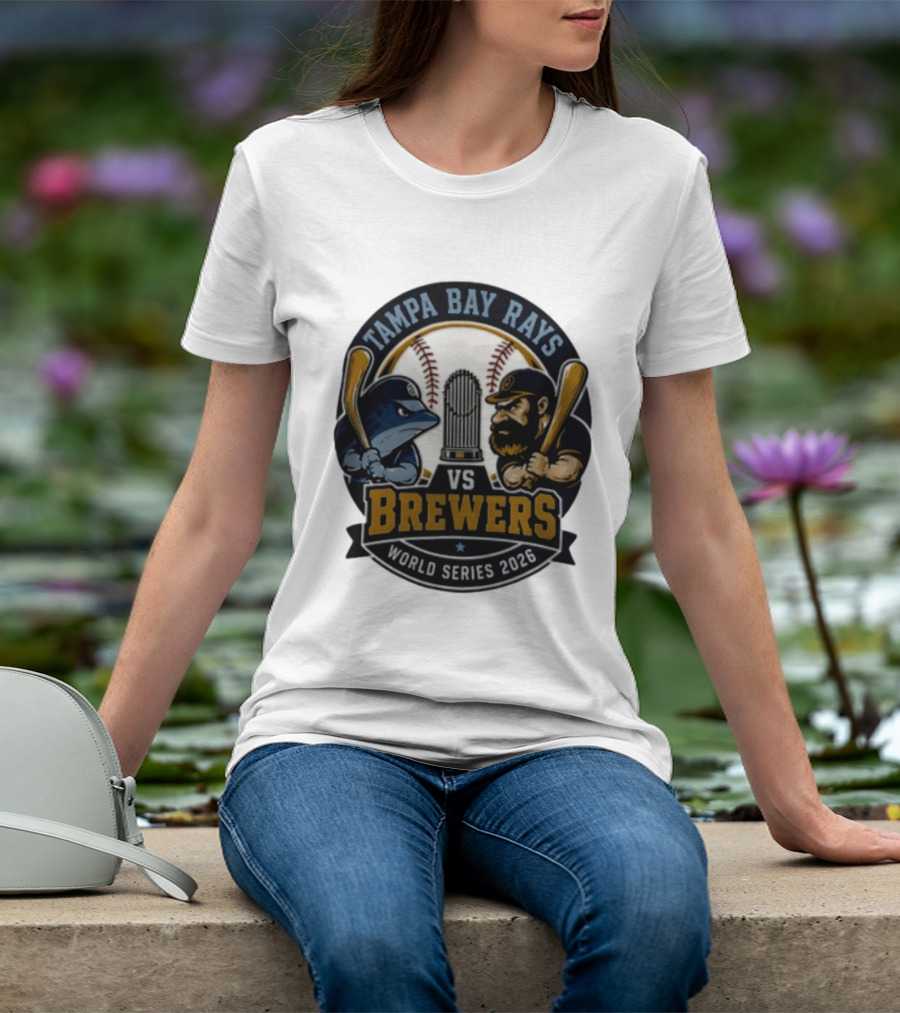 Tampa Bay Rays Vs Brewers World Series 2026 T-Shirt