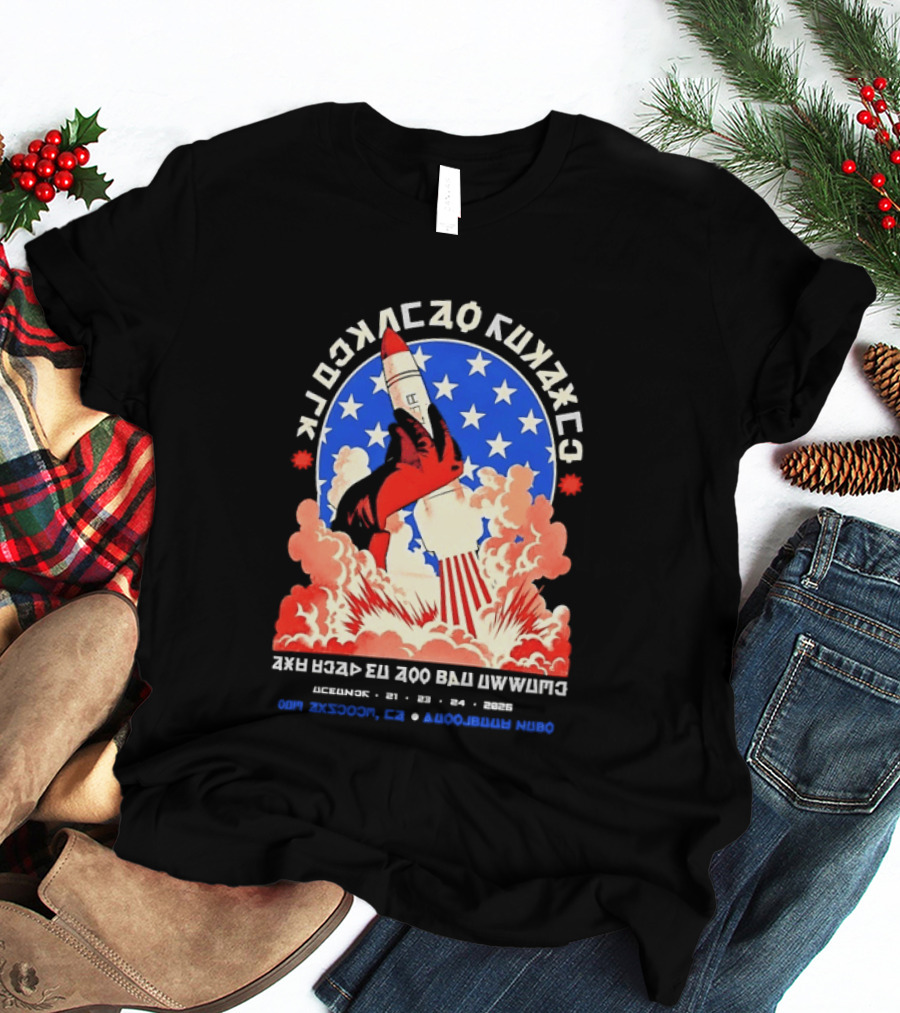 Ad Astra Per Aspera The Sky Is Not The Limit Rocket Mission T-Shirt