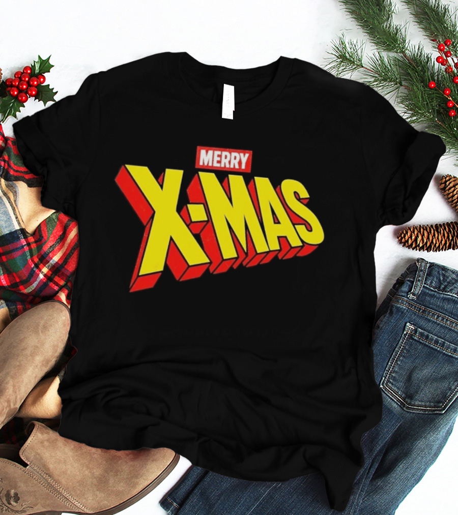 Merry X Mas Marvel Holiday T-Shirt