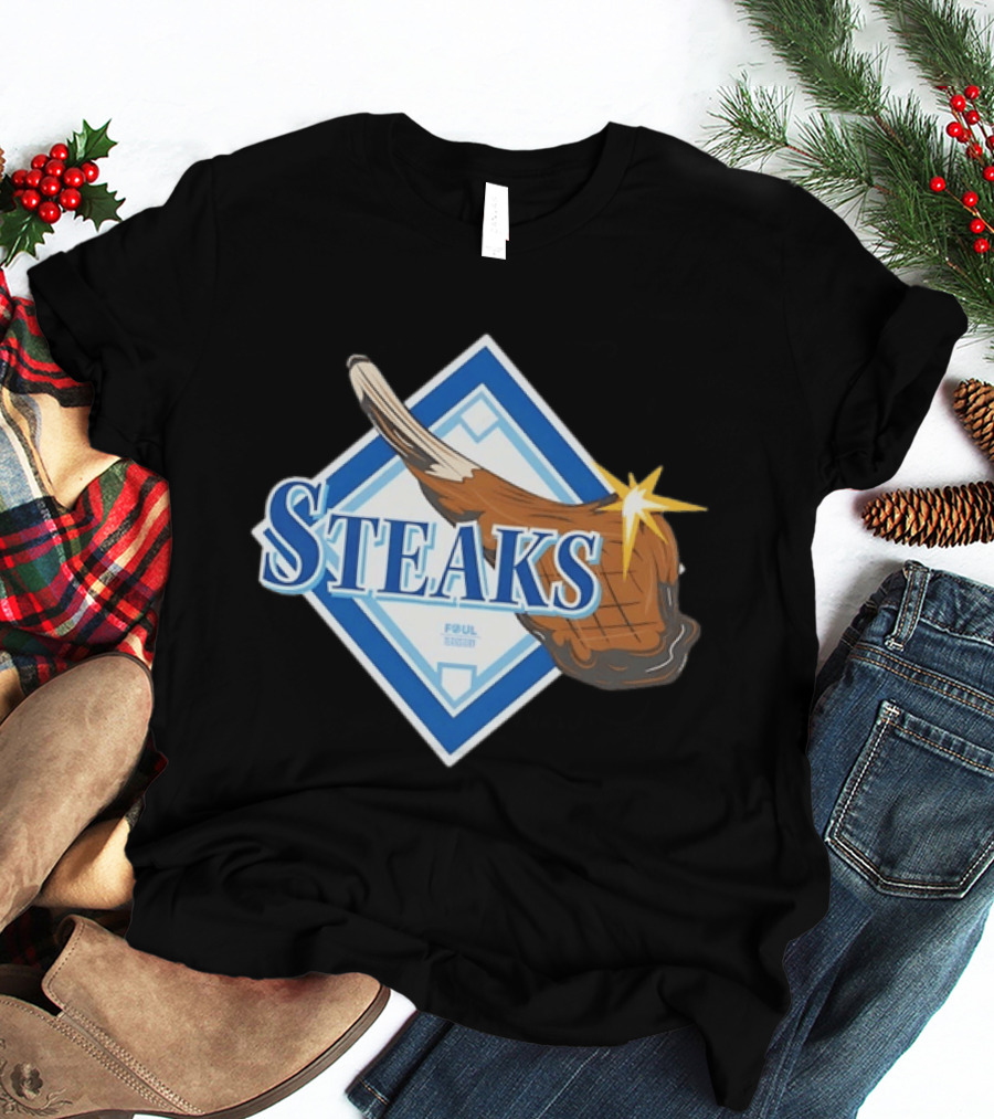 Tampa Bay Rays Tomahawks Steaks Foul Territory T-Shirt