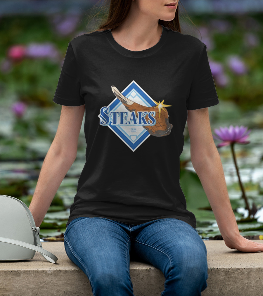 Tampa Bay Rays Tomahawks Steaks Foul Territory T-Shirt