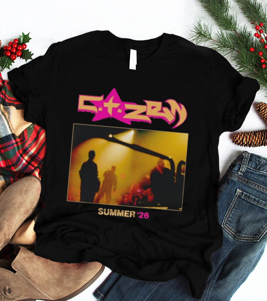 Citizen Summer '26 Concert Tour Alternative Rock Live Performance T-Shirt