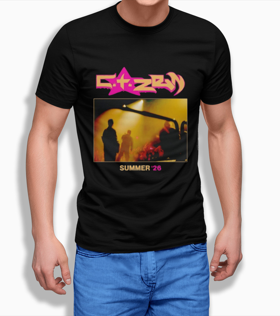 Citizen Summer '26 Concert Tour Alternative Rock Live Performance T-Shirt