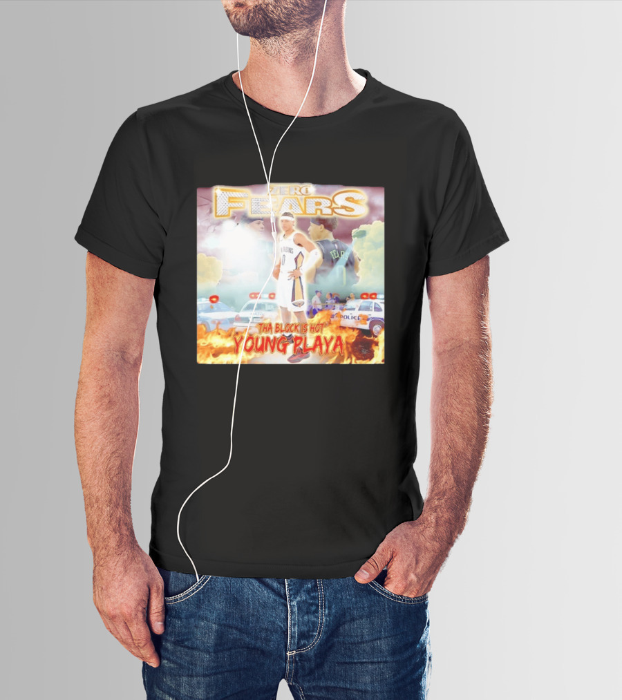 Dyson Daniels New Orleans Pelicans Zero Fears Tha Block Is Hot Young Playa T-Shirt