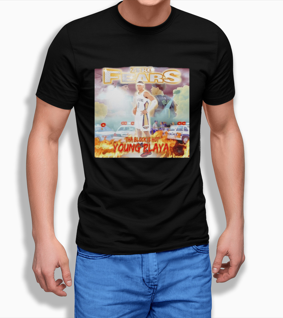 Dyson Daniels New Orleans Pelicans Zero Fears Tha Block Is Hot Young Playa T-Shirt