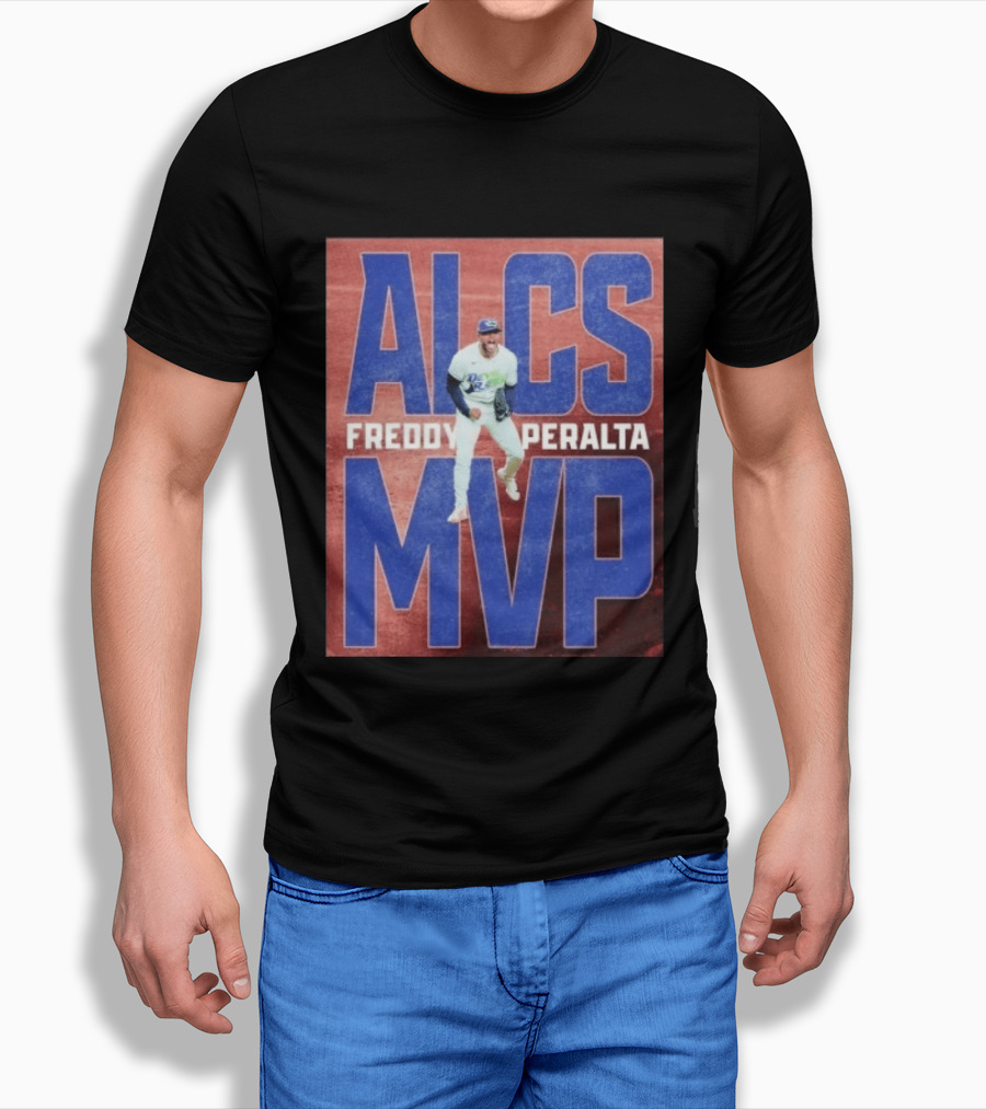 ALCS MVP Freddy Peralta Devil Rays MLB Baseball T-Shirt