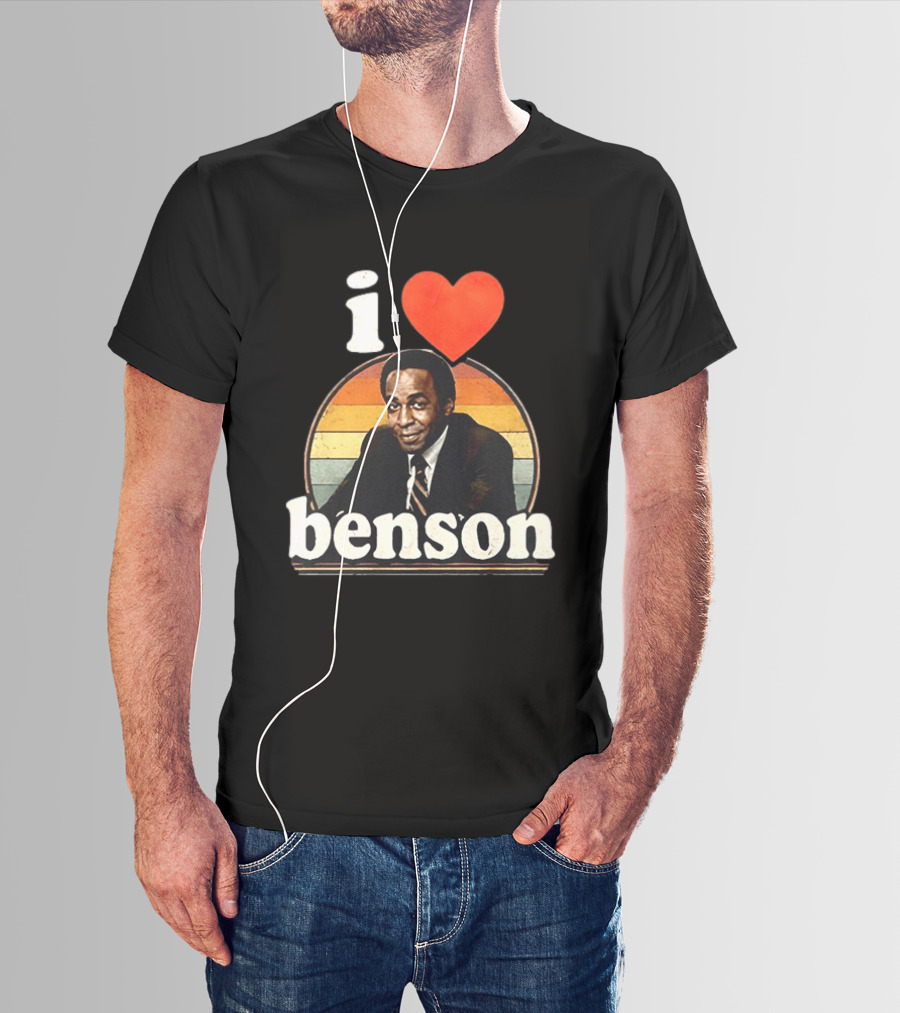 I Love Benson Retro Style Benson DuBois T-Shirt